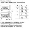 BOSCH KUL22VFD0 Serie|4 Munkapult alá beépíthető hűtőszekrény fagyasztórekesszel
