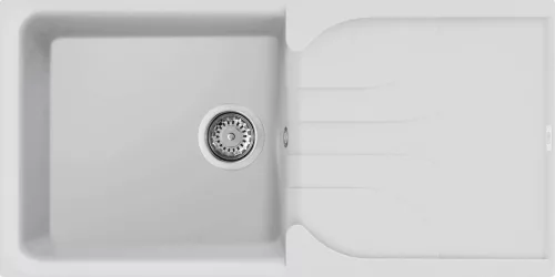 ELLECI - Gránit mosogatótálca Ego 480 G68 Bianco