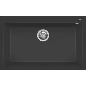 ELLECI - Gránit mosogatótálca Quadra 130 G40 Nero