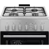 Electrolux LKG504011X Gáztűzhely | Inox