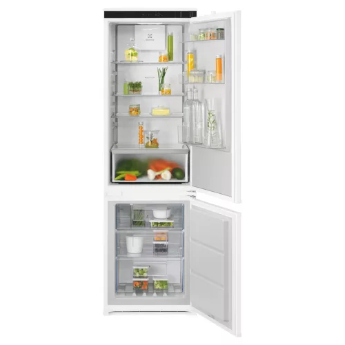 Electrolux LNA7CE18S beépíthető alulfagyasztós hűtőszekrény | NoFrost | 186/62 l | 177 cm