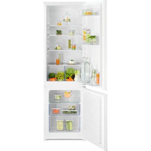 Electrolux LNS3LE18S Beépíthető kombinált alulfagyasztós hűtőszekrény