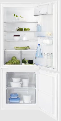 Electrolux LNT3LE14S Beépíthető kombinált alulfagyasztós hűtőszekrény | 160/57 l | 144.6 cm magas | 56 cm széles