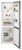 Electrolux LNT5MF32U0 Szabadonálló kombinált alulfagyasztós hűtőszekrény | NoFrost | 230/94 l | 186 cm magas | 59.5 cm széles | Inox