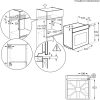 Electrolux LOE8H39Z Beépíthető sütő | Fekete