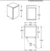 Electrolux LYB1AF8W0 Szabadonálló fagyasztószekrény | 82l | Fehér | 84 cm