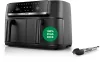 BOSCH MAFD440B7 Serie|4 két fiókos Air Fryer, 9 l, fekete