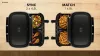 BOSCH MAFD440B7 Serie|4 két fiókos Air Fryer, 9 l, fekete