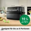 BOSCH MAFD490B7 Serie|4 két zónás Air Fryer, 10 l, fekete