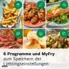 BOSCH MAFD490B7 Serie|4 két zónás Air Fryer, 10 l, fekete