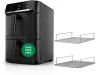 BOSCH MAFD661B4 Serie|6 két fiókos emeletes Air Fryer, 12 l, fekete