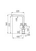 ELLECI - Csaptelep Shell Plus (C02) G68 bianco