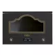SMEG BEÉPÍTHETŐ MIKROHULLÁMÚ SÜTŐ, Cortina design, 22 liter, antracit