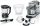 Bosch MUM9BX5S22 Konyhai robotgép | OptiMUM | 1500 W | Ezüst/ezüst