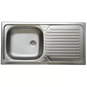   LIVINOX 142 natúr rozsdamentes acél mosogató, 860 x 435 mm