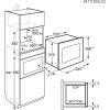 AEG OS5GM251EB Beépíthető mikrohullámú sütő | Fekete