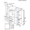 AEG OSC5D181ES Beépíthető kombinált alulfagyasztós hűtőszekrény | Static LowFrost | FrostMatic | 178 cm magas | 54.6 cm széles