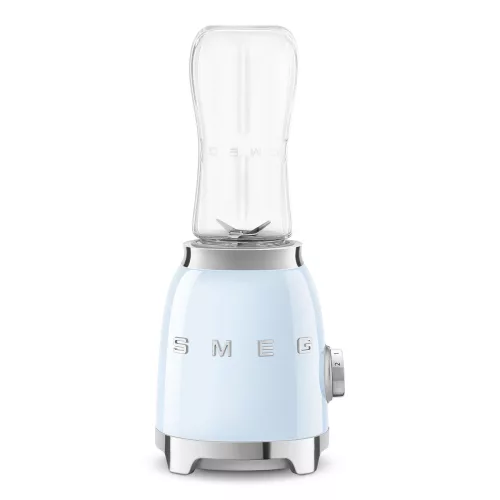 SMEG KOMPAKT TURMIXGÉP, retro, világoskék - Extra palackkal