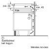 BOSCH PIF651HC1E Serie|6 Beépíthető indukciós főzőlap | 60cm | Fekete