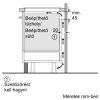 BOSCH PIF651HC1E Serie|6 Beépíthető indukciós főzőlap | 60cm | Fekete