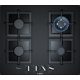 Bosch PPH6A6B20 Serie|6 Beépíthető gázfőzőlap | Flame Select | WOK | 60 cm | Fekete