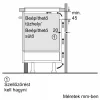 BOSCH PXY875DW4E Serie|8 Beépíthető indukciós főzőlap | 80cm | Fekete