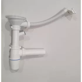 LIVINOX S-701-D2 lefolyógarnitúra szifonnal, 3 1/2-es