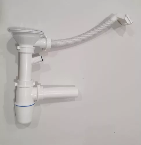 LIVINOX S-701-D2 lefolyógarnitúra szifonnal, 3 1/2-es