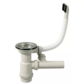 LIVINOX S-734-K lefolyógarnitúra szifonnal, 3 1/2-es
