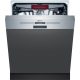 NEFF S145ECS11E N50 Beépíthető kezelőpaneles mosogatógép | 60 cm