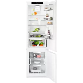   AEG SCB819E8TS Beépíthető kombinált alulfagyasztós hűtőszekrény | NoFrost | TwinTech | 207/60 l | 188.4 cm magas| 54 cm széles
