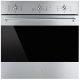 SMEG LÉGKEVERÉSES SÜTŐ, Classica design, 60 cm, analóg, inox