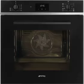   SMEG HŐLÉGKEVERÉSES SÜTŐ, Selezione design, 60 cm, ES LCD, fekete üveg