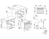SMEG HŐLÉGKEVERÉSES SÜTŐ, Cortina design, 60 cm, analóg, antracit