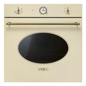   SMEG HŐLÉGKEVERÉSES SÜTŐ, Colonial design, 60 cm, analóg, bézs