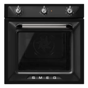  SMEG LÉGKEVERÉSES SÜTŐ, Victoria design, 60 cm, analóg, fekete