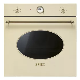   SMEG HŐLÉGKEVERÉSES SÜTŐ, Colonial design, 60 cm, analóg, bézs