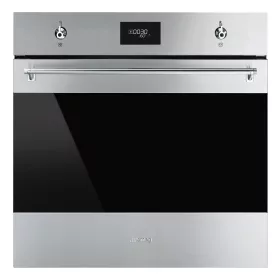   SMEG PIROLITIKUS HŐLÉGKEVERÉSES SÜTŐ, Classica design, 60 cm, CS LCD, inox