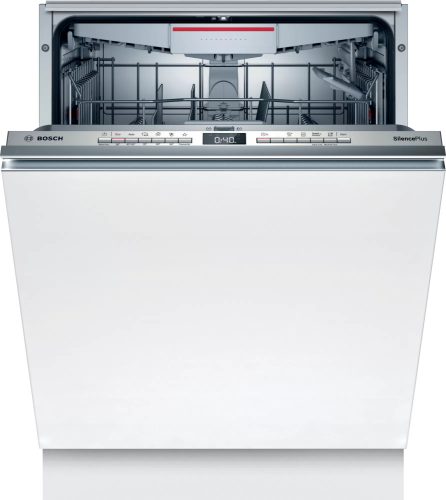 Bosch SGH4HCX48E Serie|4 Teljesen beépíthető mosogatógép | 14 teríték | VarioDrawer | Flex kosarak | RackMatic | VarioHinge | Extra Dry | 60 cm
