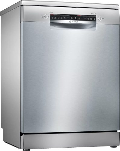 BOSCH SGS4HVI33E Serie|4 Szabadonálló mosogatógép | 13 teríték | VarioDrawer | VarioFlex | RackMatic | Extra Dry | Silver-inox | 60 cm