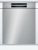 Bosch SGU4HVS31E Serie|4 Pult alá beépíthető mosogatógép | 13 teríték | VarioDrawer | VarioFlex | RackMatic | Extra Dry | Nemesacél | 60 cm