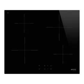   SMEG INDUKCIÓS FŐZŐLAP, Universal design, 60 cm, 4 főzőzóna, fekete üveg 