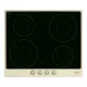 SMEG INDUKCIÓS FŐZŐLAP, Cortina design, 60 cm, 4 főzőzóna, bézs