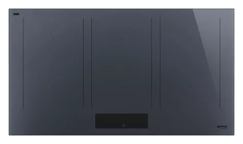 SMEG INDUKCIÓS FŐZŐLAP, Linea design, 90 cm, 6 főzőzóna, 3 MultiZone híd zóna, neptune szürke üveg