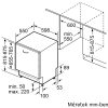 BOSCH SMH4HVX31E Serie|4 Teljesen beépíthető mosogatógép | 60 cm