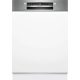 Bosch SMI4ECS14E Serie|4 Beépíthető kezelőpaneles mosogatógép | 13 teríték | Wifi | Flex kosarak | EfficientDry | 60 cm