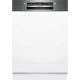 BOSCH SMI4HVS00E Serie|4 Beépíthető kezelőpaneles mosogatógép | 60 cm
