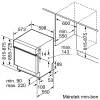 BOSCH SMI6ECS17E Serie|6 Beépíthető kezelőpaneles mosogatógép | 60 cm