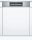 BOSCH SMI6ZDS49E Serie|6 Beépíthető kezelőpaneles mosogatógép | 13 teríték | Wifi | VarioDrawer | Max Flex | PerfectDry Zeolith szárítás | 60 cm