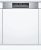 Bosch SMI6ZDS49E Serie|6 Beépíthető kezelőpaneles mosogatógép | 13 teríték | Wifi | VarioDrawer | Max Flex | PerfectDry Zeolith szárítás | 60 cm